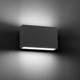 Faro Tane Aplique Gris Oscuro Led 7W 3000K