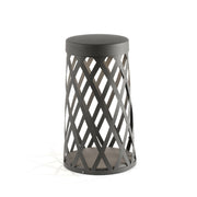 Baliza de exterior Faro Shadow 45cm LED gris oscuro 3000K IP65 opal 72312