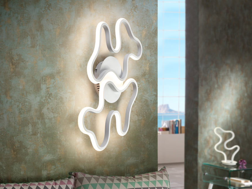 Plafón/Aplique de pared Schuller Marea grande LED blanc - vista 3