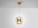 Schuller Suspiro Lamp Gold/Amber D25 724524