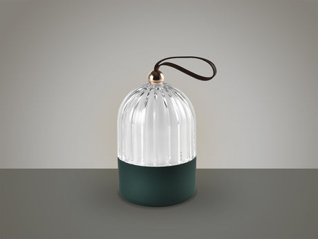 Lámpara de sobremesa Schuller Chiqui LED verde CCT portátil 15cm vista 1