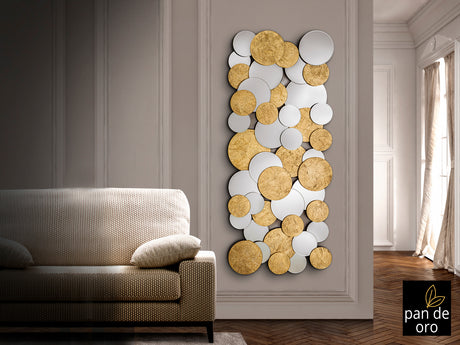Espejo Schuller Cirze plata y oro 60x140cm 725751 - vista 2