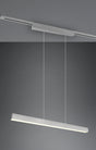 Lámpara de techo colgante Trio DUOline LED níquel mate 3000K regulable 180cm 730