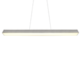 Lámpara de techo colgante Trio DUOline LED níquel mate 3000K regulable 180cm 730