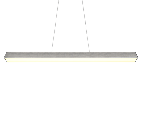 Lámpara de techo colgante Trio DUOline LED níquel mate 3000K regulable 180cm 730