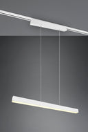 Lámpara de techo colgante Trio DUOline LED 3000K regulable 180cm blanco mate — ref. 73043131 (1)
