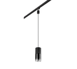Lámpara de techo colgante Trio DUOline LED negro mate 2700K 180cm 73060132