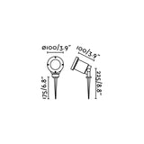 Faro 73150 - Dibujo técnico