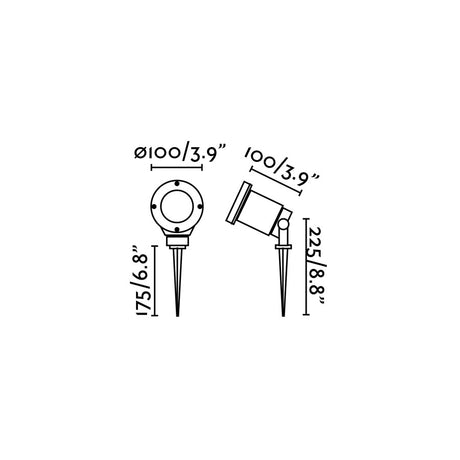 Faro 73150 - Dibujo técnico