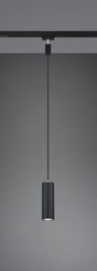 Lámpara de techo colgante Trio DUOline LED negro mate 3000K 180cm 73240132