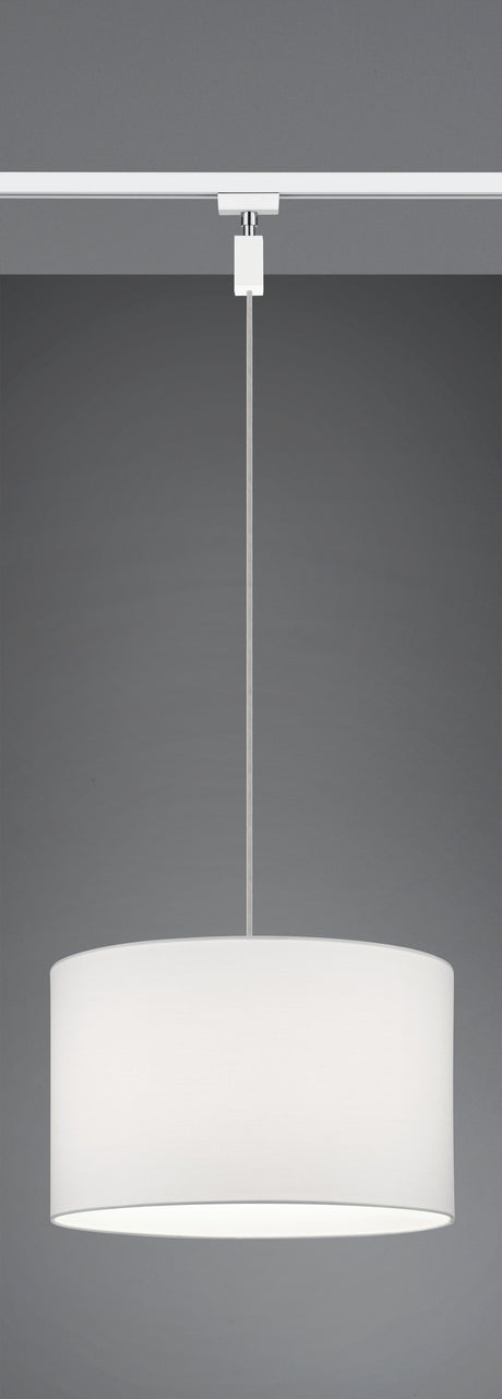 Lámpara de techo colgante Trio DUOline LED blanco 3000K 180cm 73330101