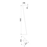 Lámpara de pie Ofertas-3 Dto 50% Mantra beige 7337