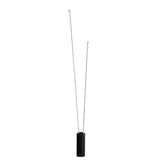 Mantra Vertical Lámpara pie de salón LED 44W 3000K regulable 183cm negro — ref. 7346 (2)