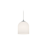 Lámpara de techo colgante Trio Duoline vidrio blanco 180cm 73520101
