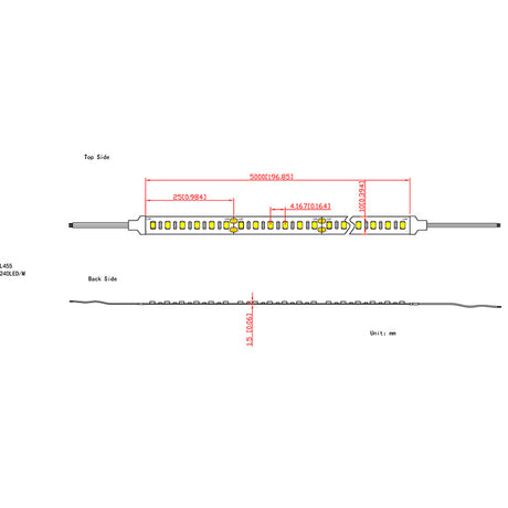 Empotrable Tiras Led Strips Mantra 7368
