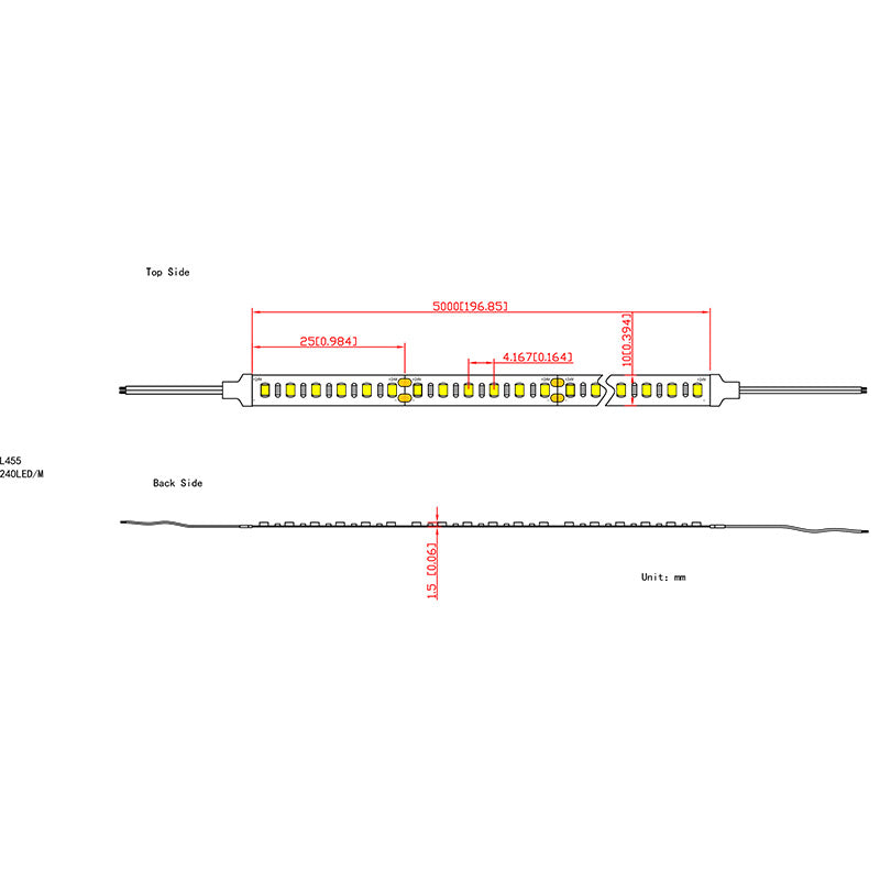 Empotrable Tiras Led Strips Mantra 7368
