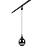 Lámpara de techo colgante Trio DUOline LED negro mate 2700K 180cm 73700132