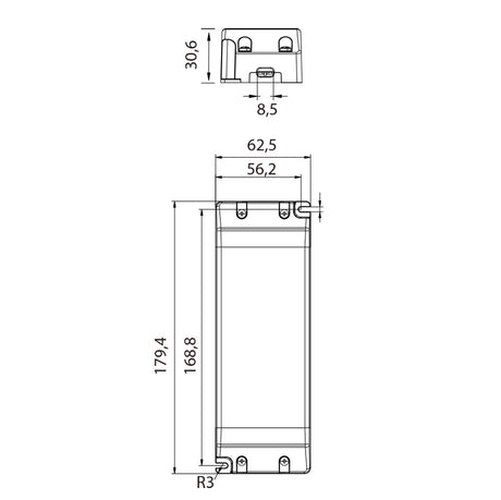 Empotrable Tiras Led Strips Mantra blanco 7374