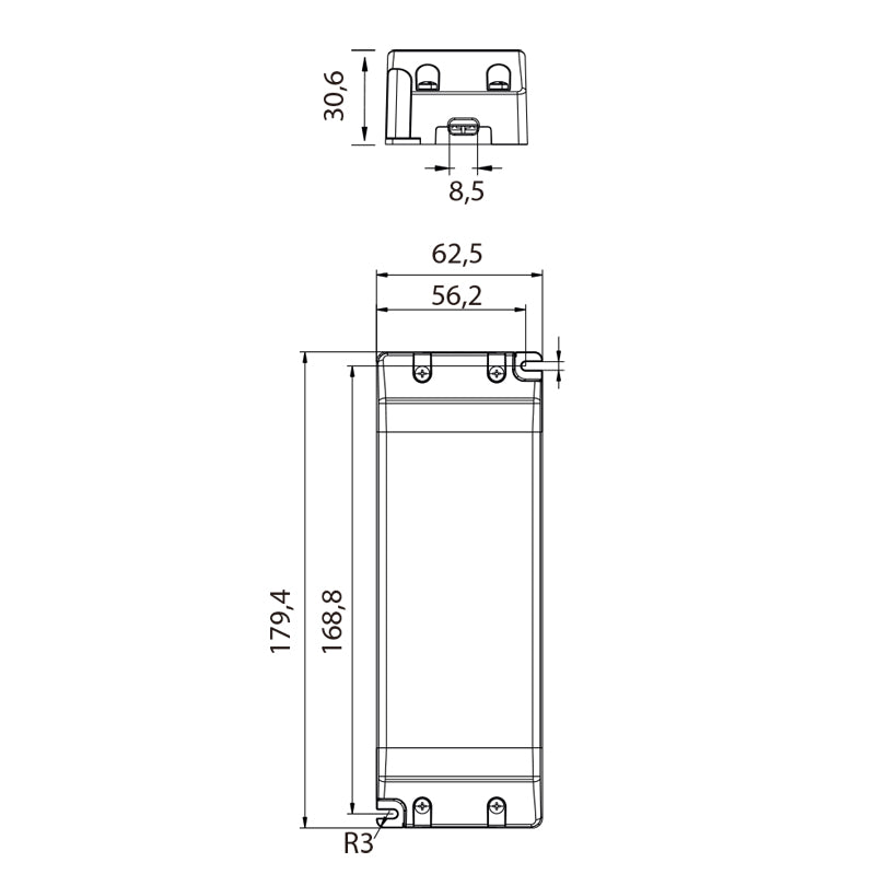 Empotrable Tiras Led Strips Mantra blanco 7374