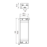 Empotrable Tiras Led Strips Mantra blanco 7375