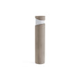 Baliza de exterior Faro Block 70cm E27 LED arena IP65 opal 74146