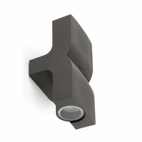 Faro Klamp Aplique Gris Oscuro 2Xgu10 35W