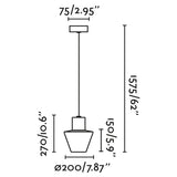 Faro 74427C-02 - Dibujo técnico