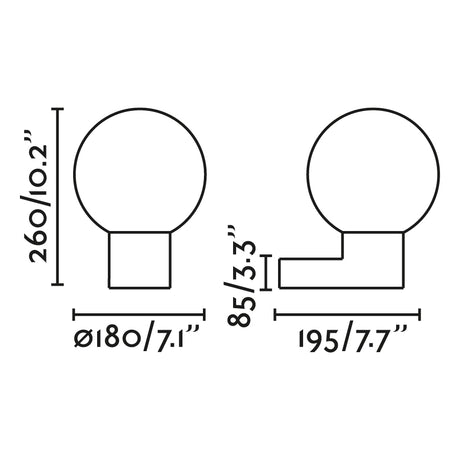 Faro 74432A-01 - Dibujo técnico