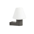 Faro Mistu Aplique Gris Oscuro 1Xe27 Max 15W