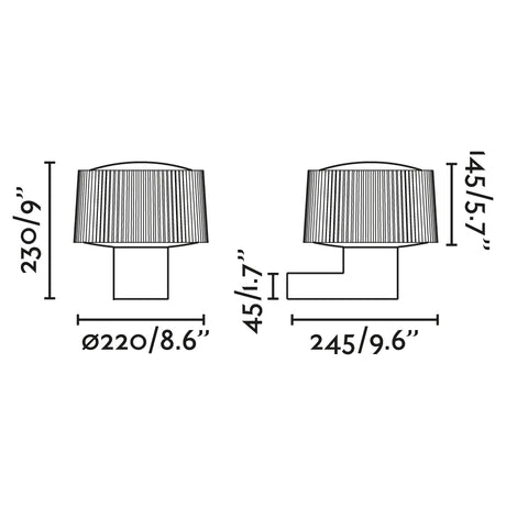 Faro 74432A-04 - Dibujo técnico