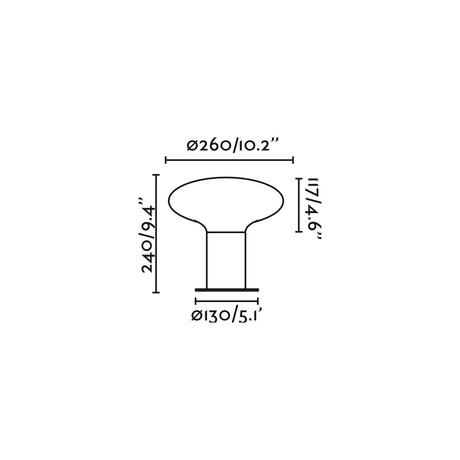 Faro 74433S-03 - Dibujo técnico