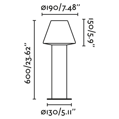Faro 74434B-02 - Dibujo técnico