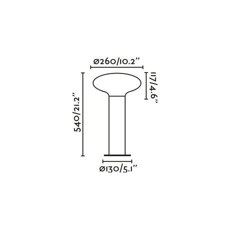 Faro 74434B-03 - Dibujo técnico