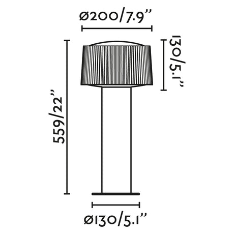 Faro 74434B-04 - Dibujo técnico