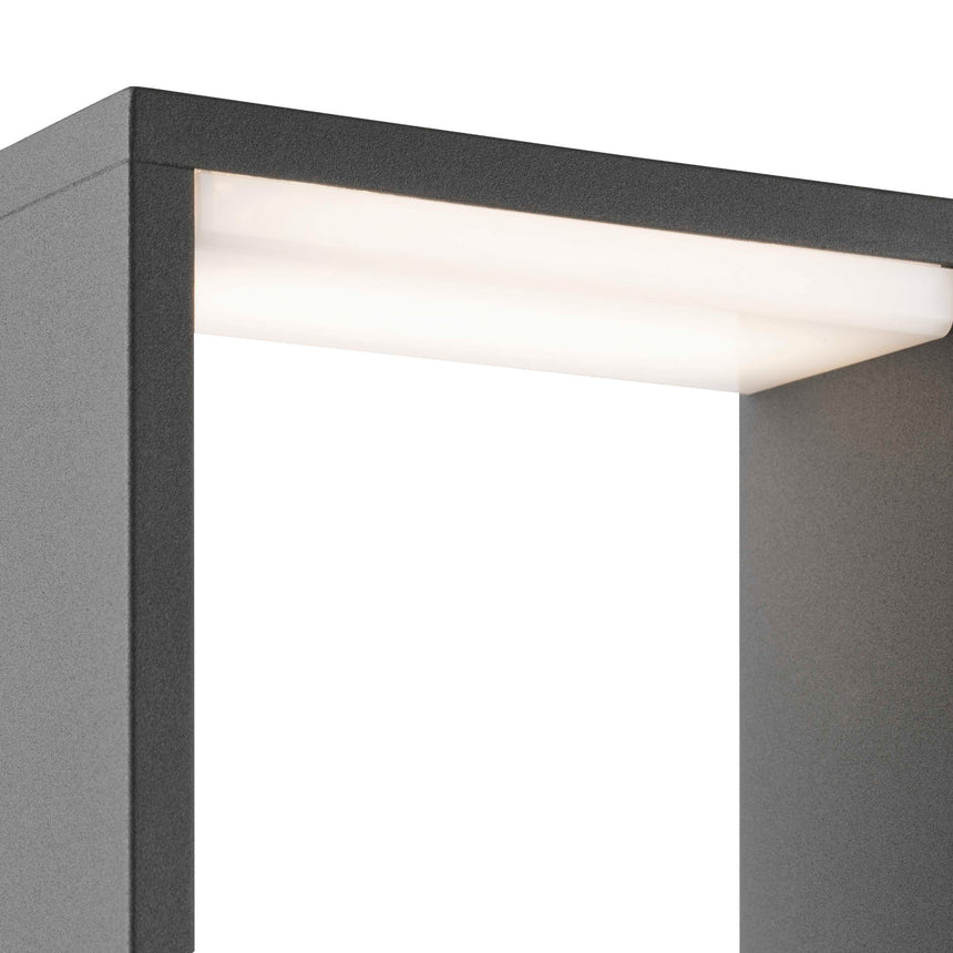 Faro Alp Baliza Gris Oscuro Led 7W 3000K H50