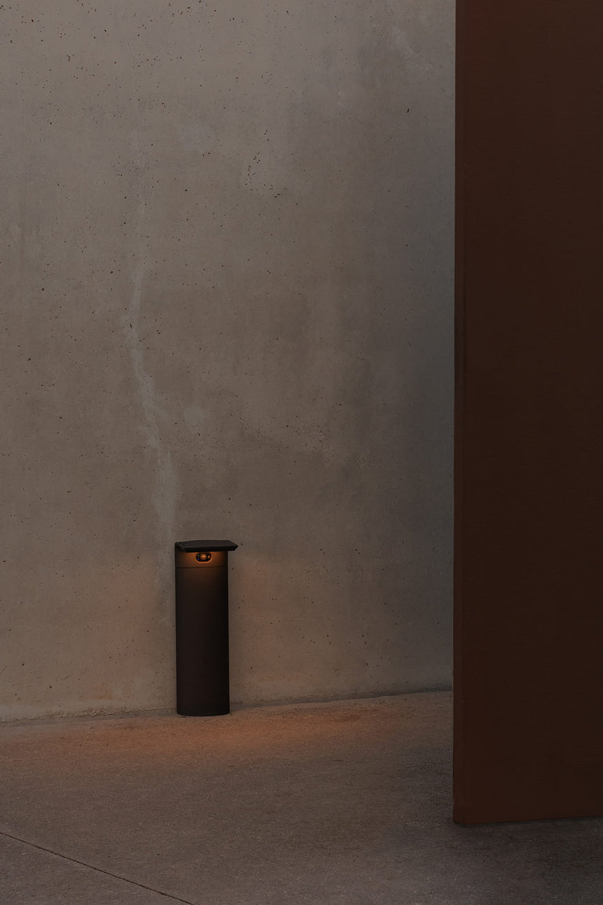 Baliza de exterior Faro Luma 60cm LED gris oscuro 3000K IP65 120° 74458