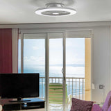 Mantra Alisio XL Plafón LED Ventilador gris 7491