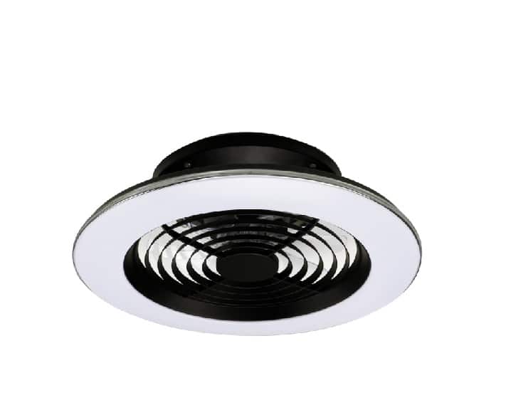 Mantra Alisio Mini Plafón LED 70W Ventilador 30W negro 7495