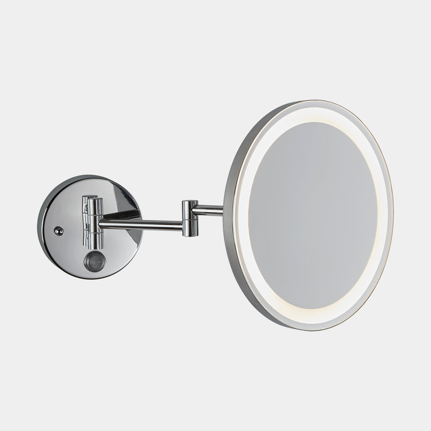 LedsC4 Baño Espejo con lupa IP44 Reflex Round LED 6W 3000K 139lm X5 75-5314-21-K3
