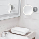 LedsC4 Baño Espejo IP44 Reflex Round LED 6W 3000K 139Lm. Aumento Del Espejo X5 75-5314-21-K3