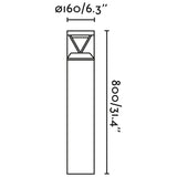 Faro 750110C - Dibujo técnico