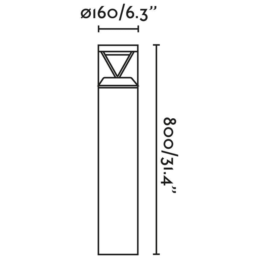 Faro 750110C - Dibujo técnico