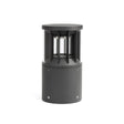 Sobremuro de exterior Faro Screen 25cm LED gris oscuro 3000K IP65 360° 751010
