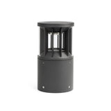Sobremuro de exterior Faro Screen 25cm LED gris oscuro 3000K IP65 360° 751010