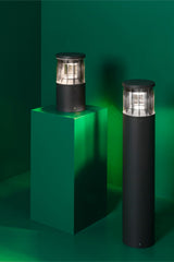 Sobremuro de exterior Faro Screen 25cm LED gris oscuro 4000K IP65 360° wide 751021