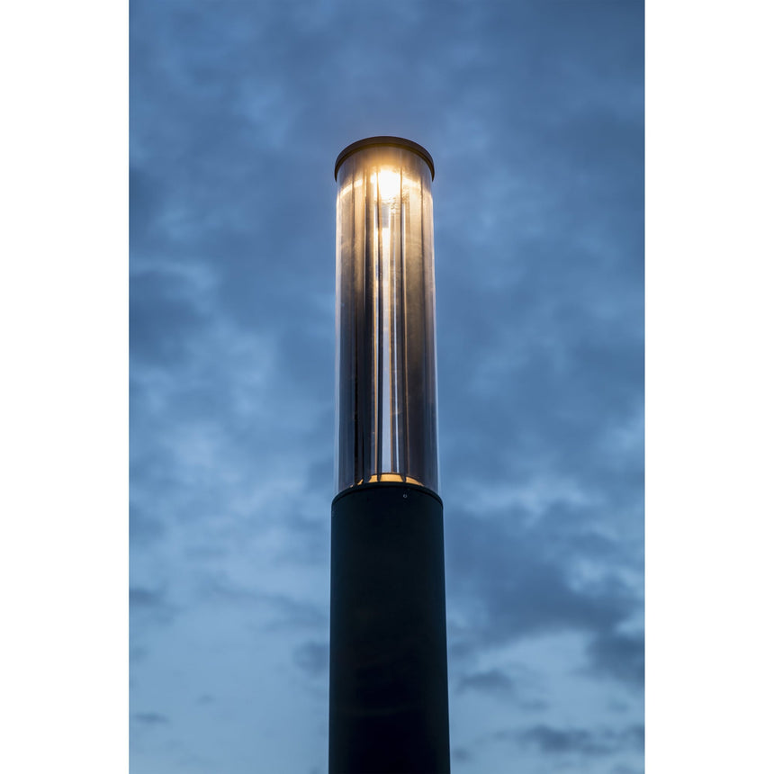 Farola de exterior Faro Screen 310cm LED gris oscuro 4000K IP65 180° DALI regulable 751222D - vista alternativa