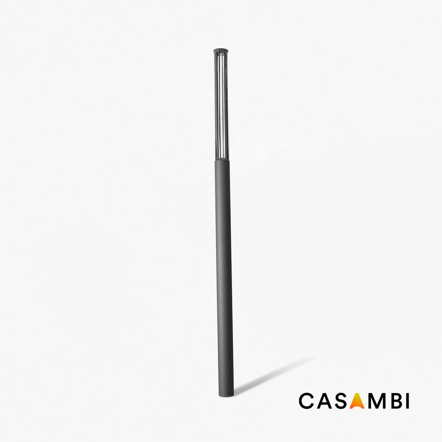 Farola de exterior Faro Screen 370cm LED gris oscuro 2700K IP65 180° CASAMBI regulable 751302C