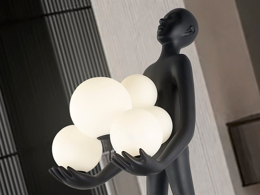 Schuller La Carga Figura 6 luces negro 752967