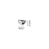 Lámpara de exterior Faro Puk negro 75300F