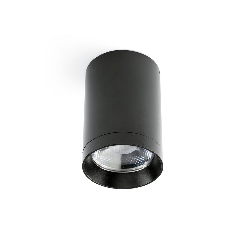 Plafón de exterior Faro Puk LED 3000K IP65 15° 76 negro — ref. 75305-231 (1)